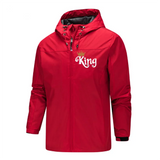 Hot Sale King Logo Printed Men's Lightweight Hooded