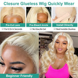 Melodie HD 30 40 Inch 250% 613 Blonde