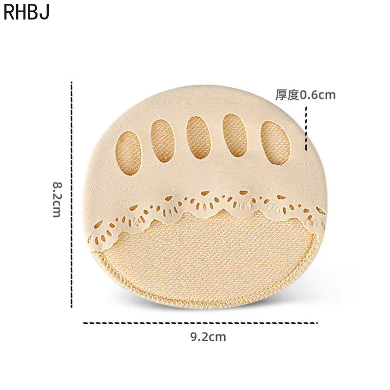 RHBJ 2pcs/set Five Toes Forefoot Pads for Women
