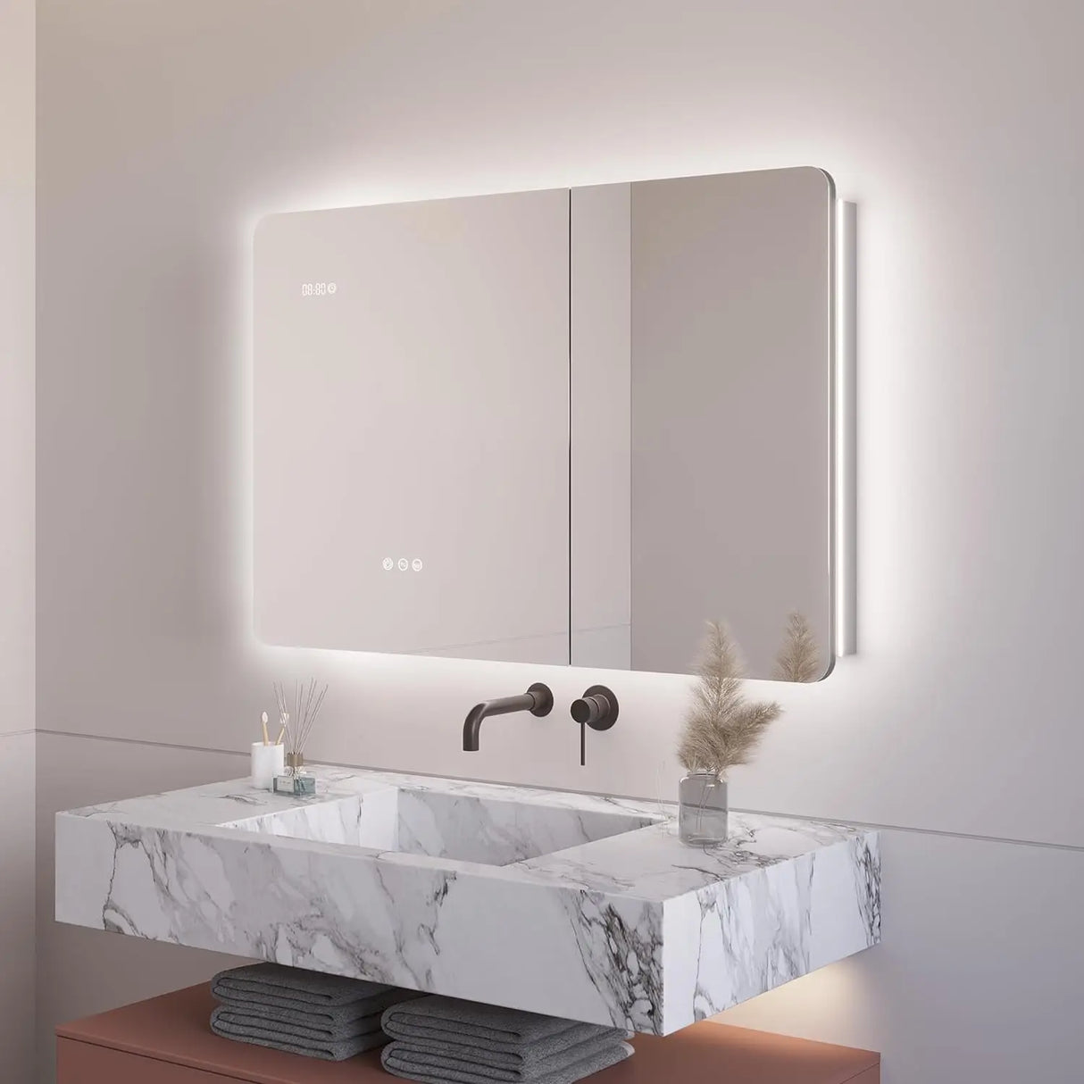 MIRPLUS 36 X 24 inch Bathroom Medicine Cabinet