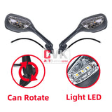 CVK RearView Mirror LED Light For Suzuki GSXR600