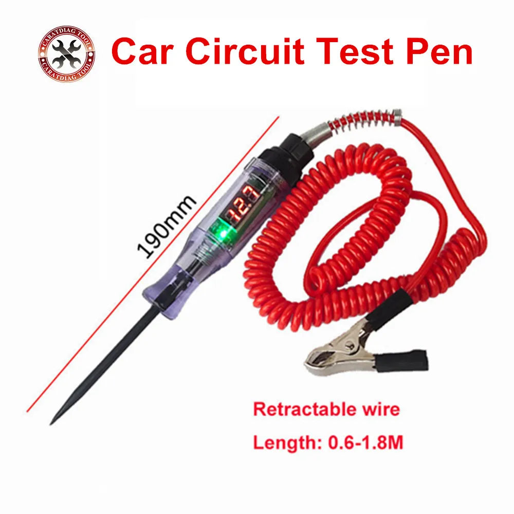 Car Truck Voltage Circuit Tester 6V 12V 24V