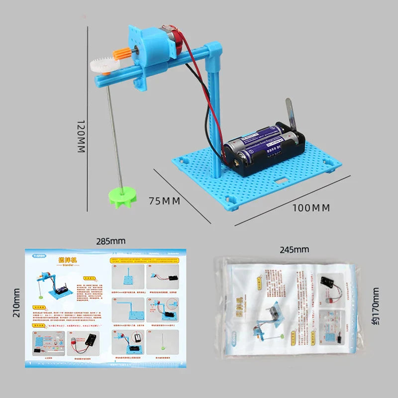 Kids Science Toy Technology Gadget Optical Electric Blender