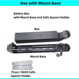 70 pcs 18650 cells Ebike Battery Box 36v
