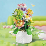 City Creativity Bouquet Flower Cymbidium Faberi Bonsai Potted