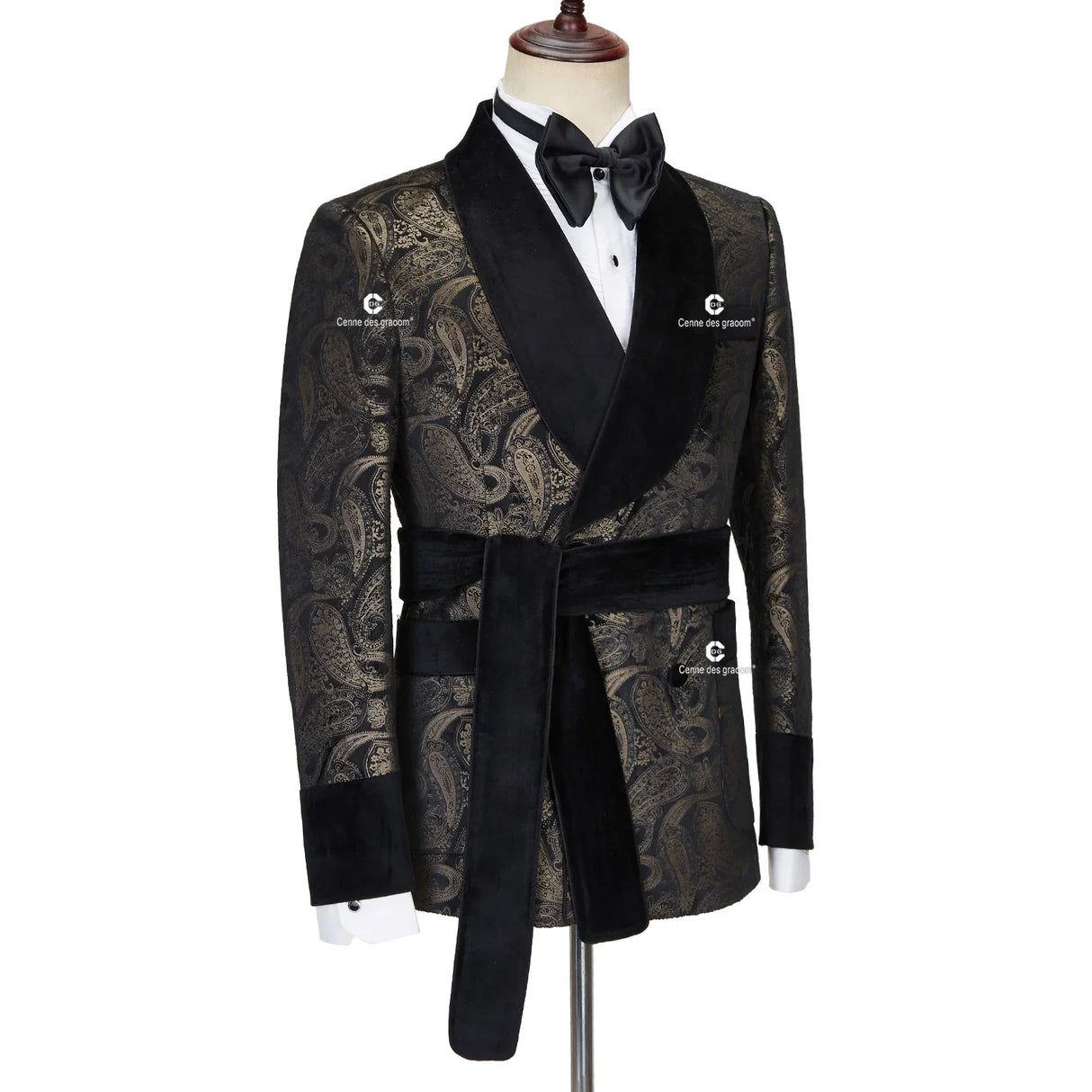 Cenne Des Graoom 2023 New Men's Suit Paisley