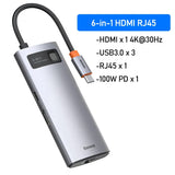 Baseus USB C HUB USB 3.0 3 0
