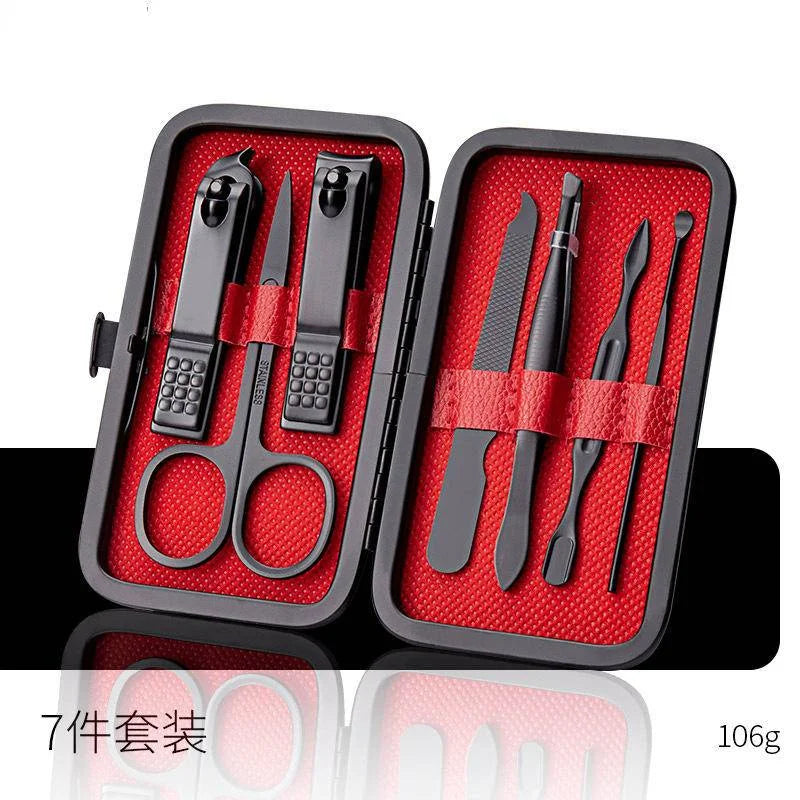 Manicure Set Professional Nail Clippers Kit Pedicure Care