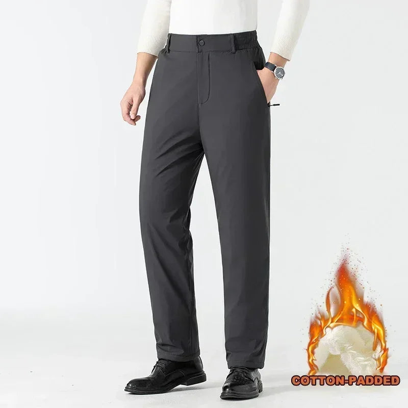 New Business Casual Suit Pants Men Graphene Self-heating