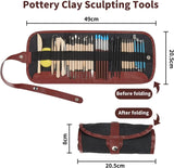 Pottery Clay Sculpting Tools Kit 8-61 Pcs/Set, Ceramic
