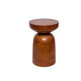 Creative Solid Wood Stool Log Pouf Sitting Stool