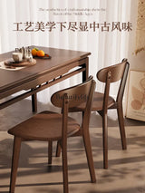 Solid Wood Backrest for Dining Chair Dining Table