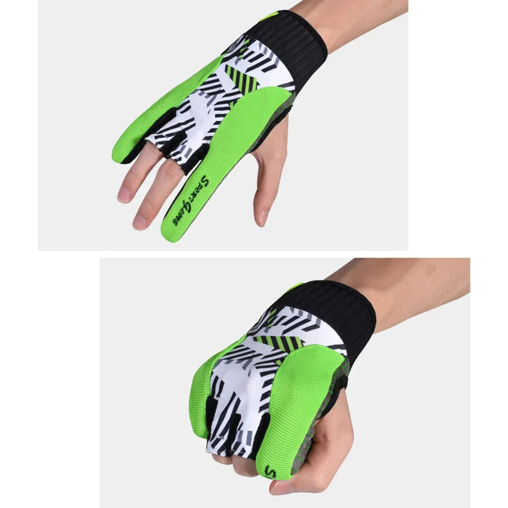 Bowling Semi Finger 1 Pair Silicone Anti Elastic