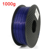 3D Printer Filament PLA 1.75mm Glittering Shining Rainbow