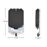 Portable Luminous Compass With Mirror Waterproof Multifunctional For
