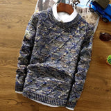 Men's Clothing Pullovers Round Collar Crewneck No Hoodie