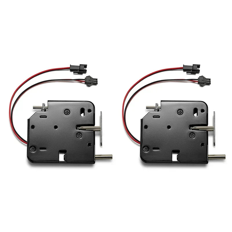 2X 12V 2A Intelligent Electronic Control Electromagnetic Lock,Locker
