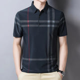 BROWON Business Polo Shirt Men Summer New Casual