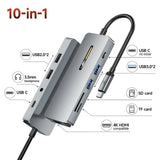 Toocki USB 3.0 HUB Type C To HDMI-Compatible