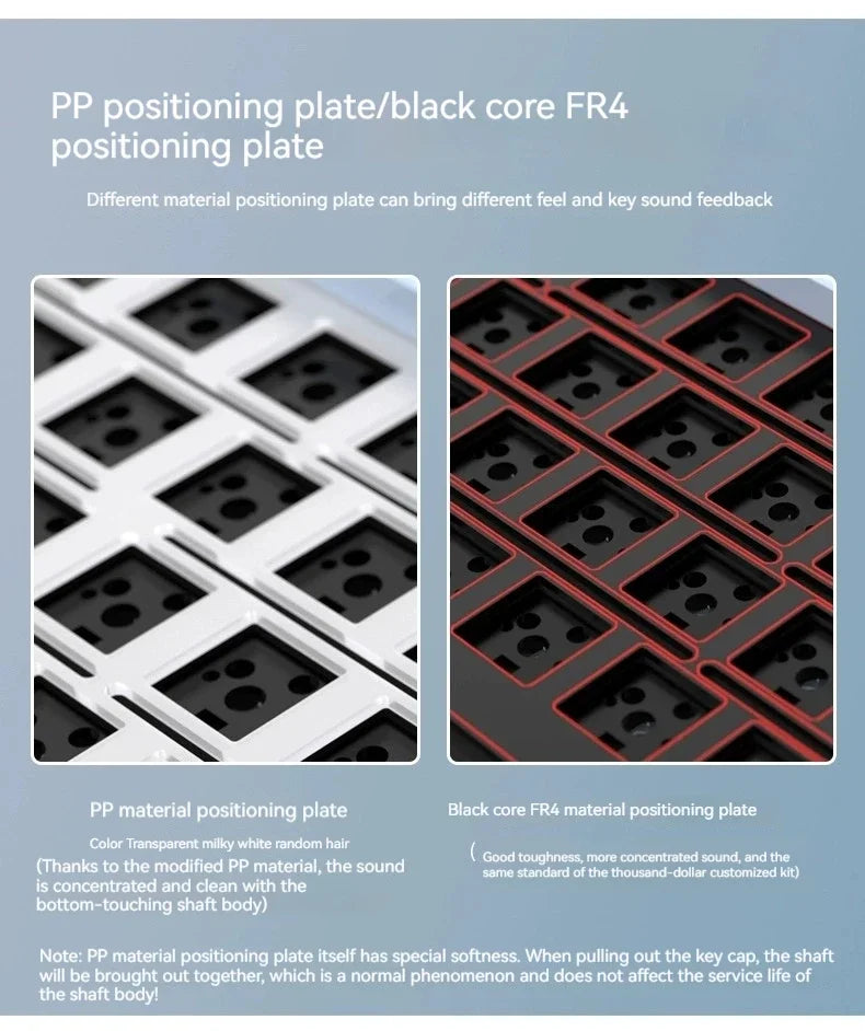 Wob Rainy75 Mechanical Keyboard CNC Aluminum Alloy RGB