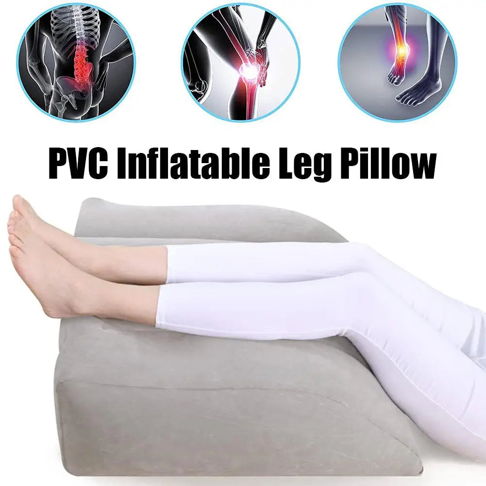 Portable Inflatable Elevation Wedge Leg Foot Pillow Elevation