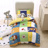 Baby Cartoon Print Bedding Set Duvet Covers Pillowcases