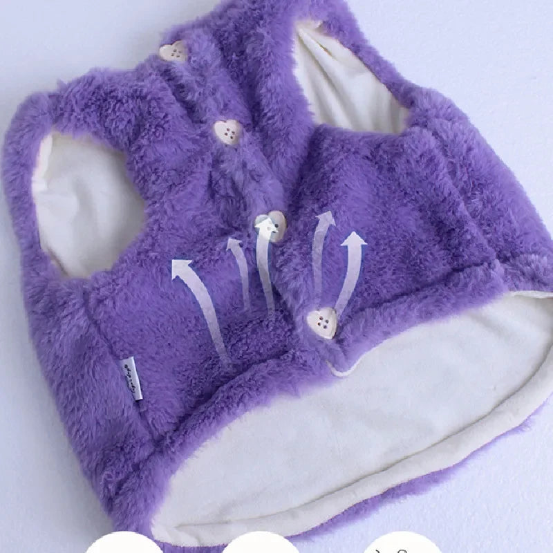 French Bulldog Clothes Winter Pug Dog Clothing Vest