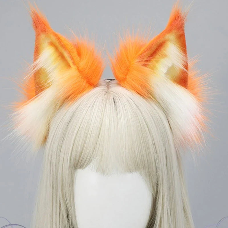 Lovely Animal Ears Headband Anime Plush Headband Party