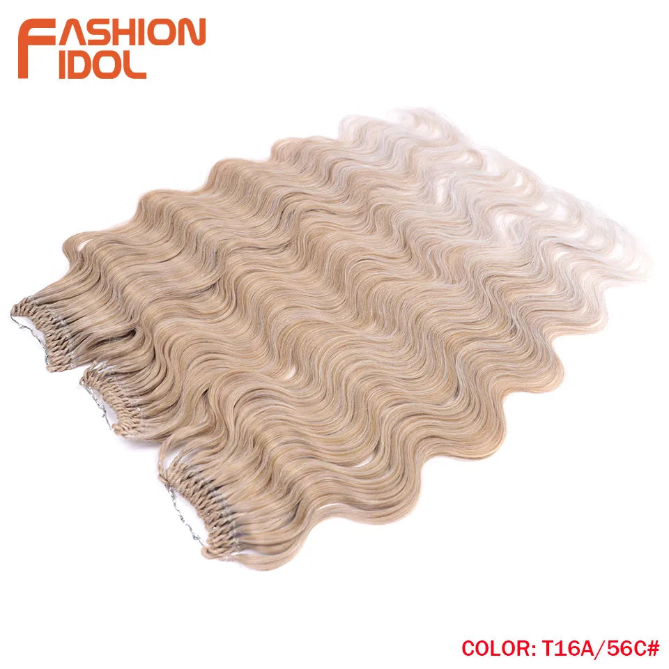 FASHION IDOL 24 Inch Body Wave Crochet Hair