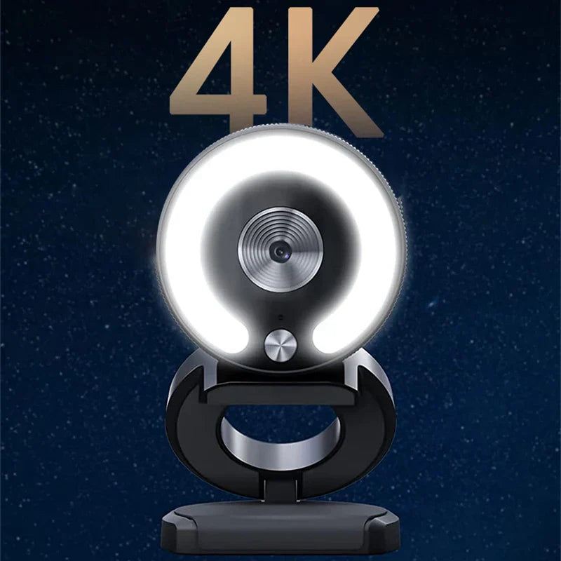 4K Webcam Full HD 2K Mini Camera with