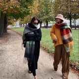 NEW Luxury Winter Thick Warm Scarf Women Cashmere