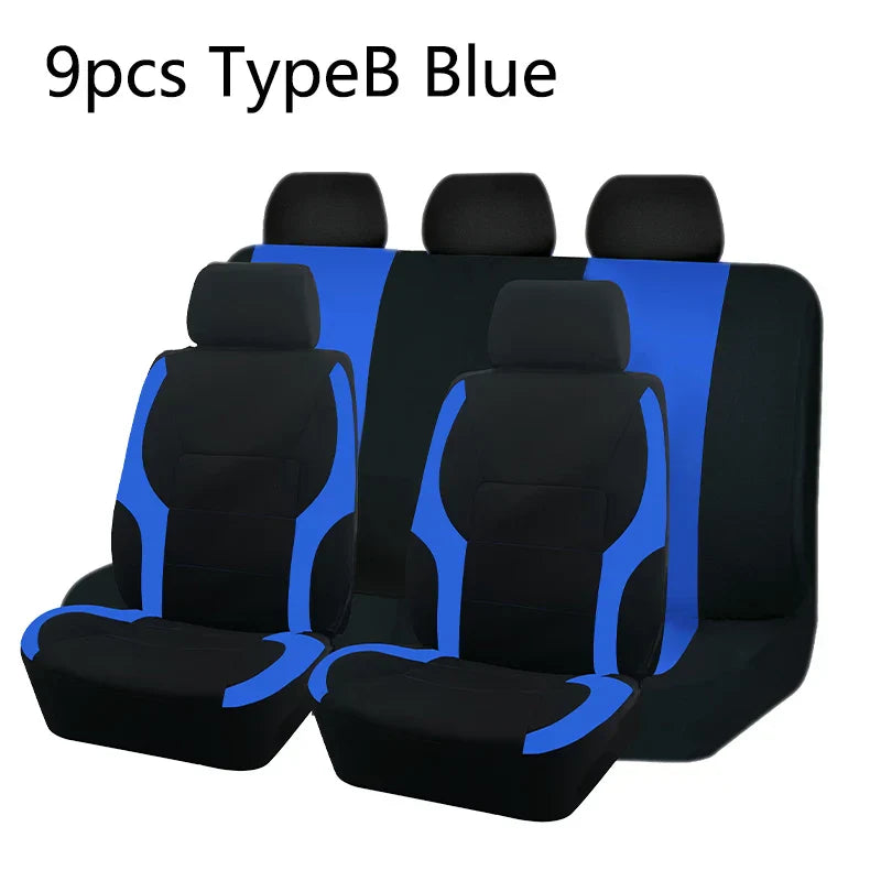 AUTO PLUS Sports Universal Polyester Car Seat Cover