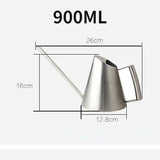 Stainless Steel Long Spout Watering Cans Golden Bronze