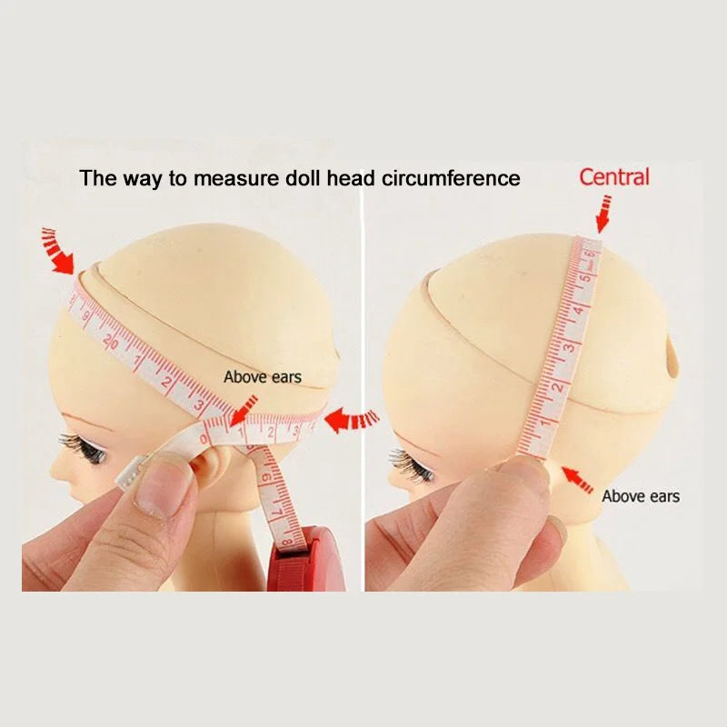 New Doll's Wig for 1/6 1/8 Bjd Doll