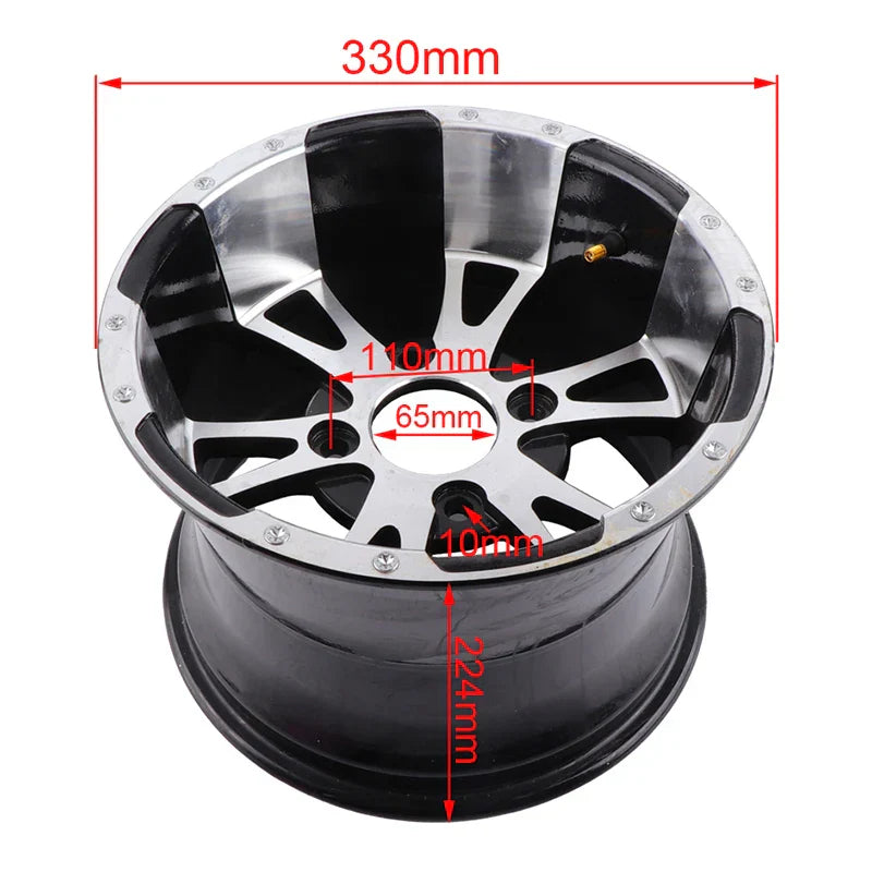 ATV parts 12 inch aluminum alloy front and
