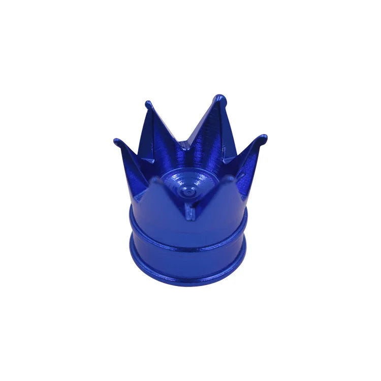 14PCS Creative Crown Aluminum Car Wheel Tyre Tire