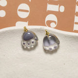10pcs Cartoon Jelly Color Drop Oil Cat Claw