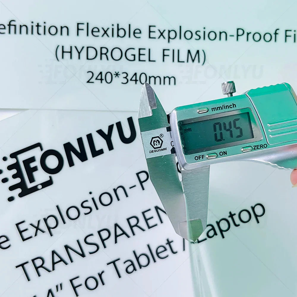 FONLYU 20PC TPU Hydrogel Film For iPad 9.7