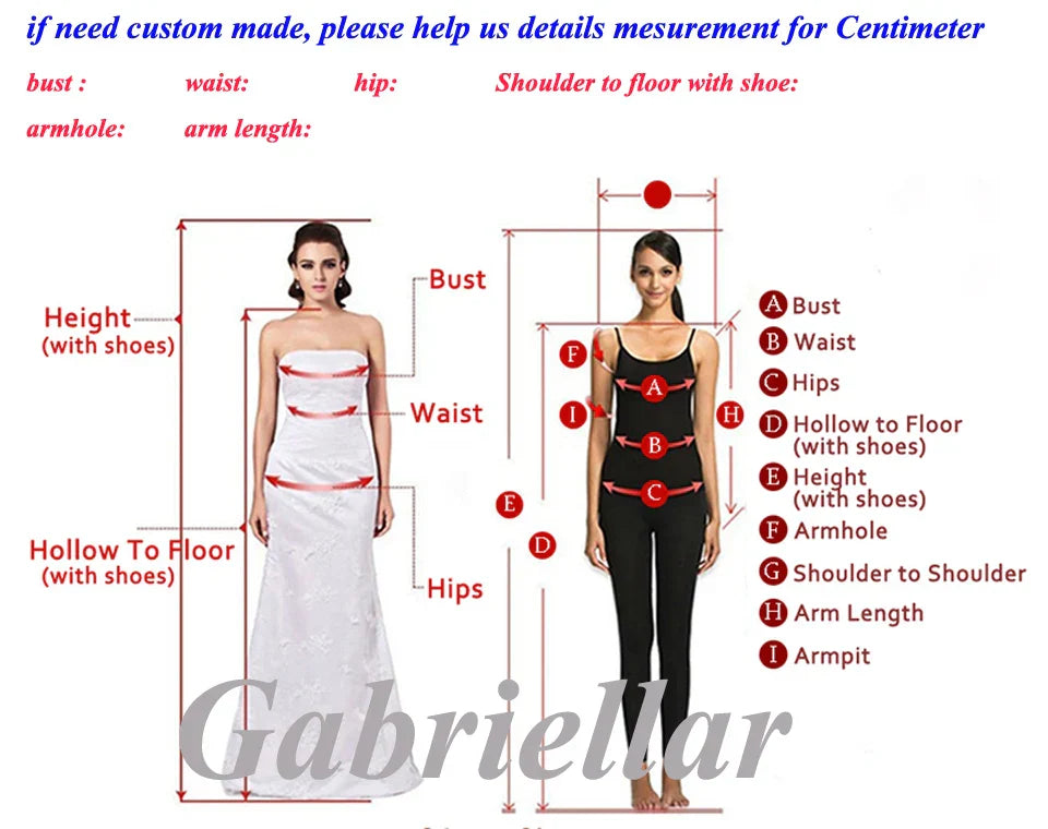 Gabriellar Fancy Mermaid Wedding Gowns for Women Spaghetti