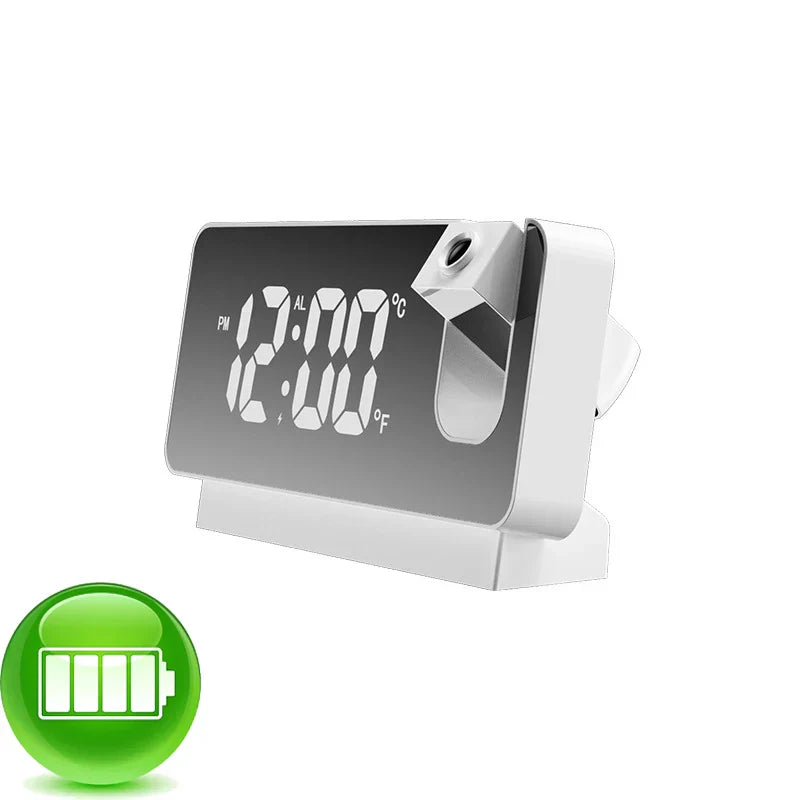 Projection Alarm Clock for Bedroom LED Digital Clock