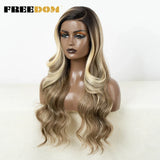 FREEDOM Synthetic Lace Front Wigs for Women C
