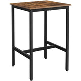 VASAGLE Bar Table, Small Kitchen Dining High Top
