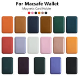 Luxury For Magsafe Magnetic Leather Wallet Case For