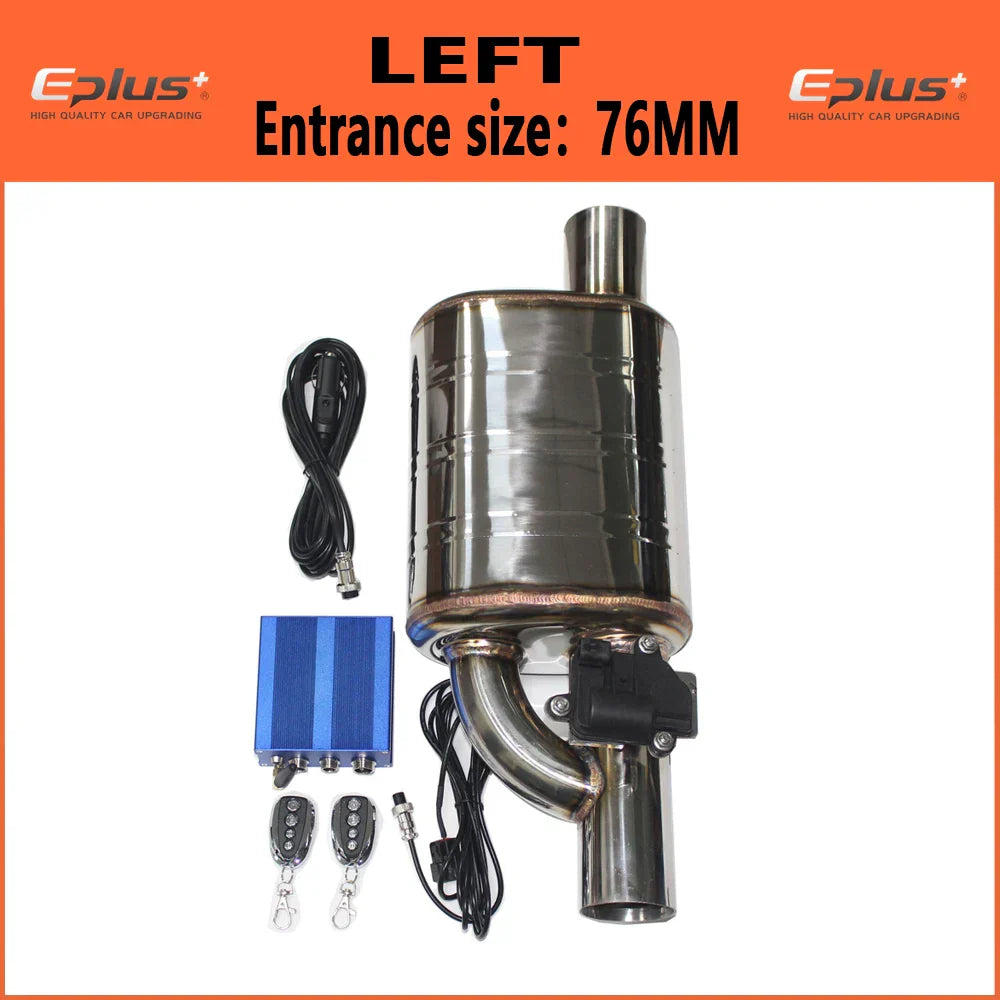 EPLUS Car Exhaust System Electric Valve Control Exhaust