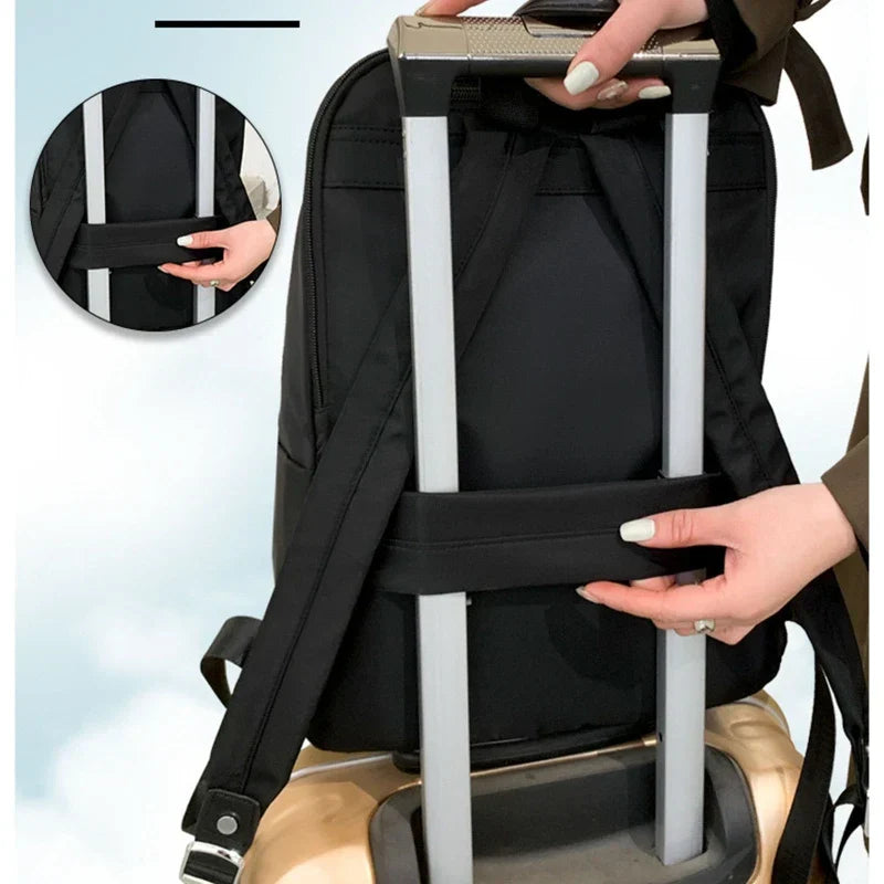 Women Laptop Backpack School Bag Antitheft Daypack Fits