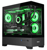 Popular Tempered Glass ATX Smart Case Desktop Cabinet