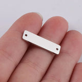 6*22mm Custom Clothing Metal Tag Bag Metal Tag
