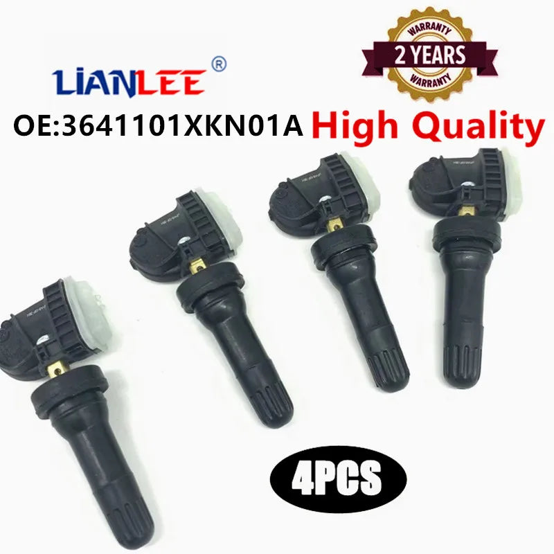 4Pcs Car Tire Pressure Sensor TPMS 3641101XKN01A