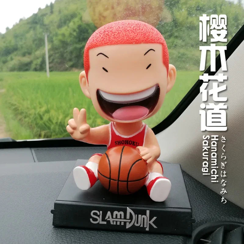 Car Telephone Number Plate Interior Anime Decoration SLAM