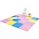 New Puzzle Mat Baby EVA Foam Play Black